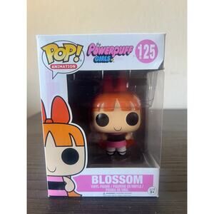 VAULTED Blossom Funko Pop #125 Powerpuff Girls Animation Cartoon Network TV Show
